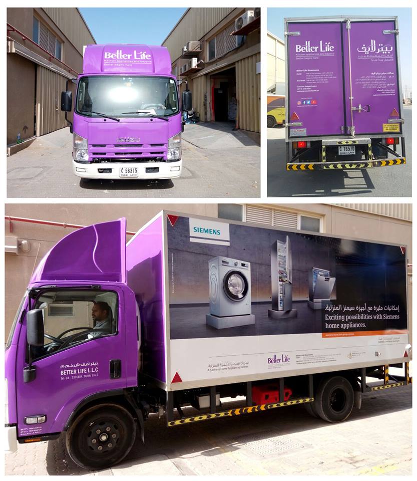 Better Life Vehicle Branding.