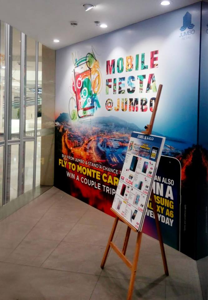 Indoor Branding for JUMBO