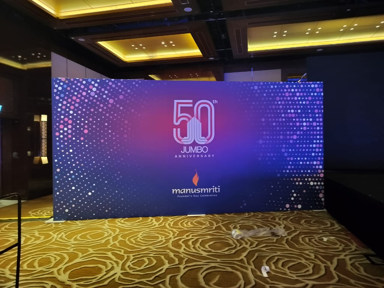 Jumbo Back drop 