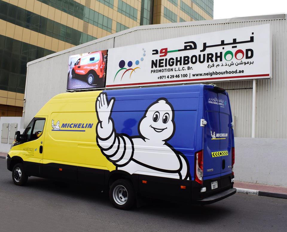 Michelin Vehicle-Branding.